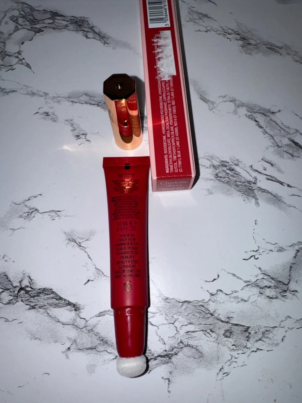 NWT Charlotte Tilbury matte blush wand: pillow talk dream pop Never used